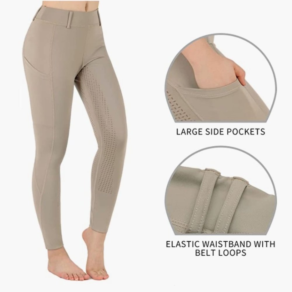 Beroy Horse Riding -Pants Women Equestrian-Breeches, SMALL